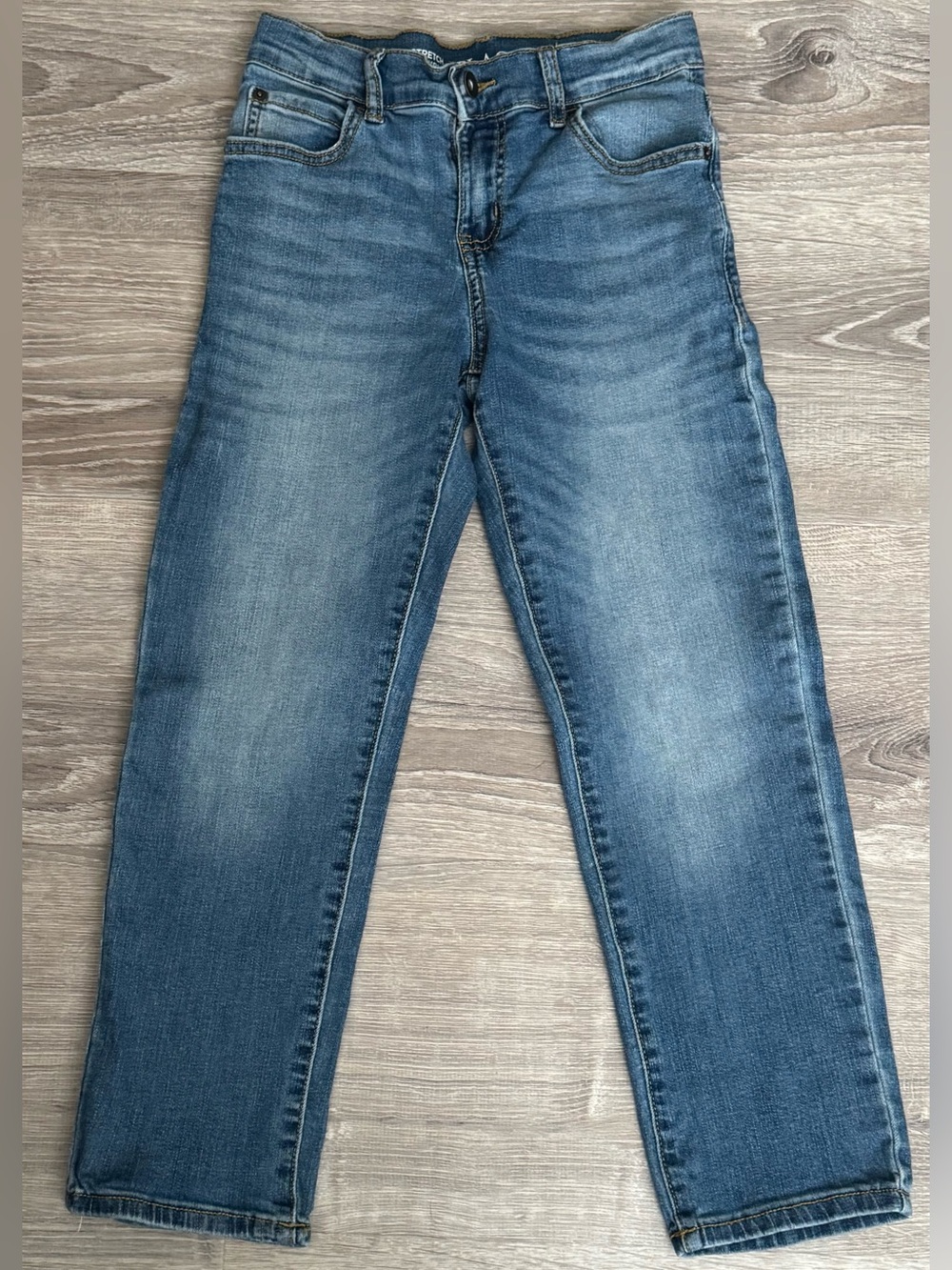 Children place Medium Blue Straight-Leg Jeans